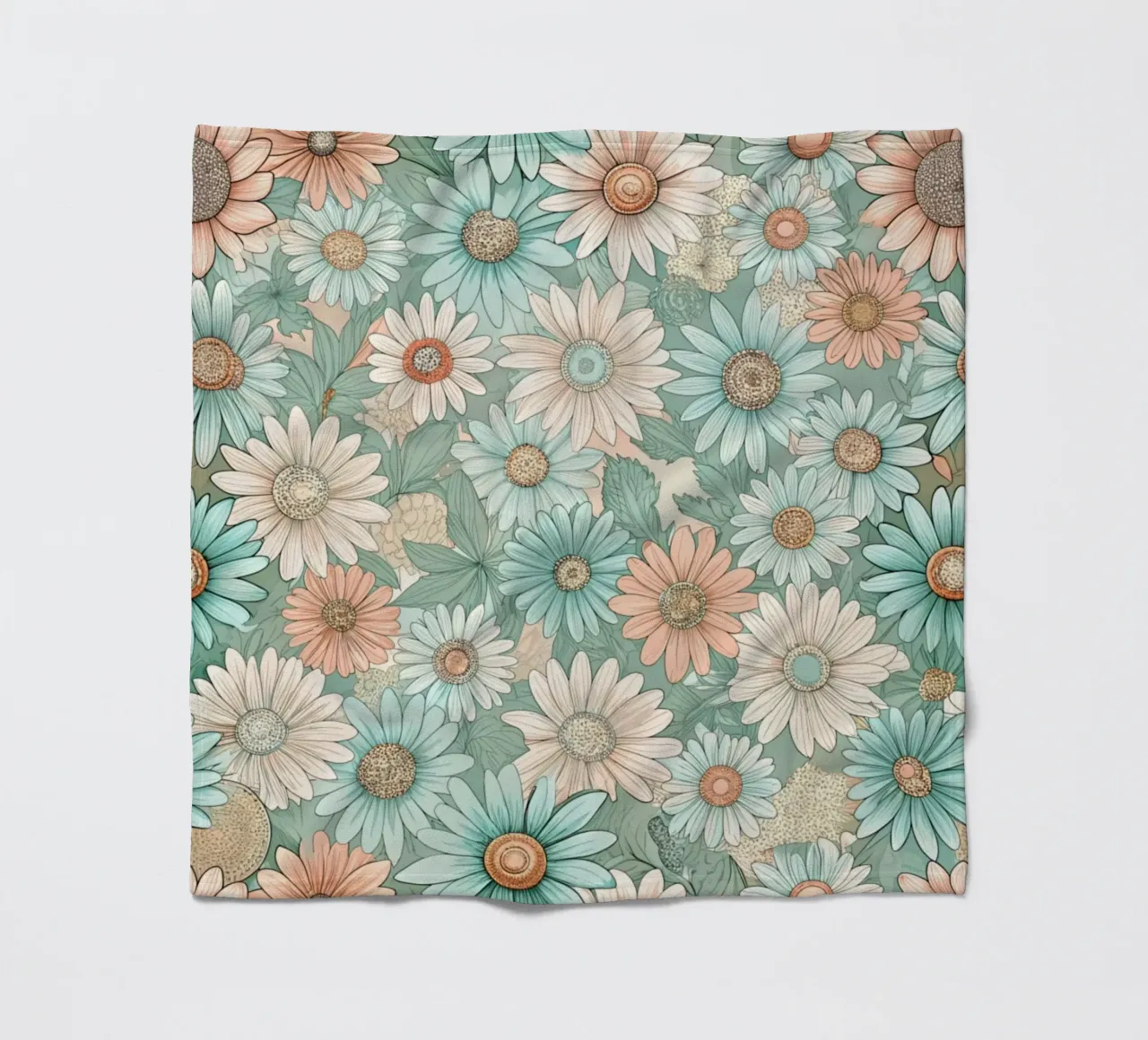 Daisy Reverie coperta in pile da Botanical Pattern House