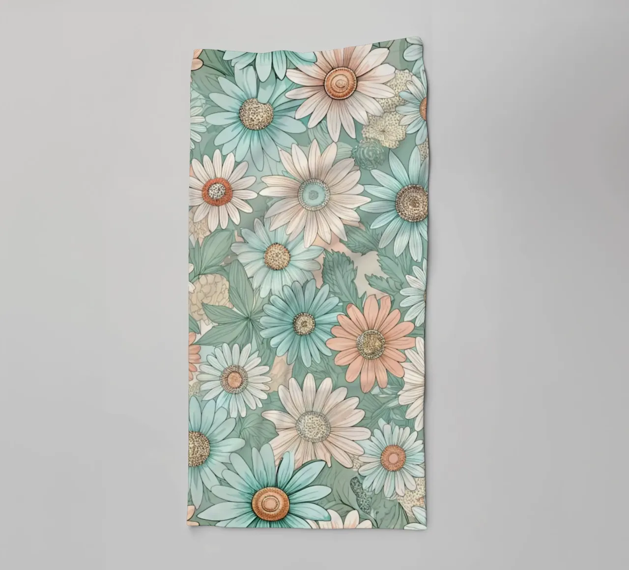 Daisy Reverie asciugamano da bagno da Botanical Pattern House