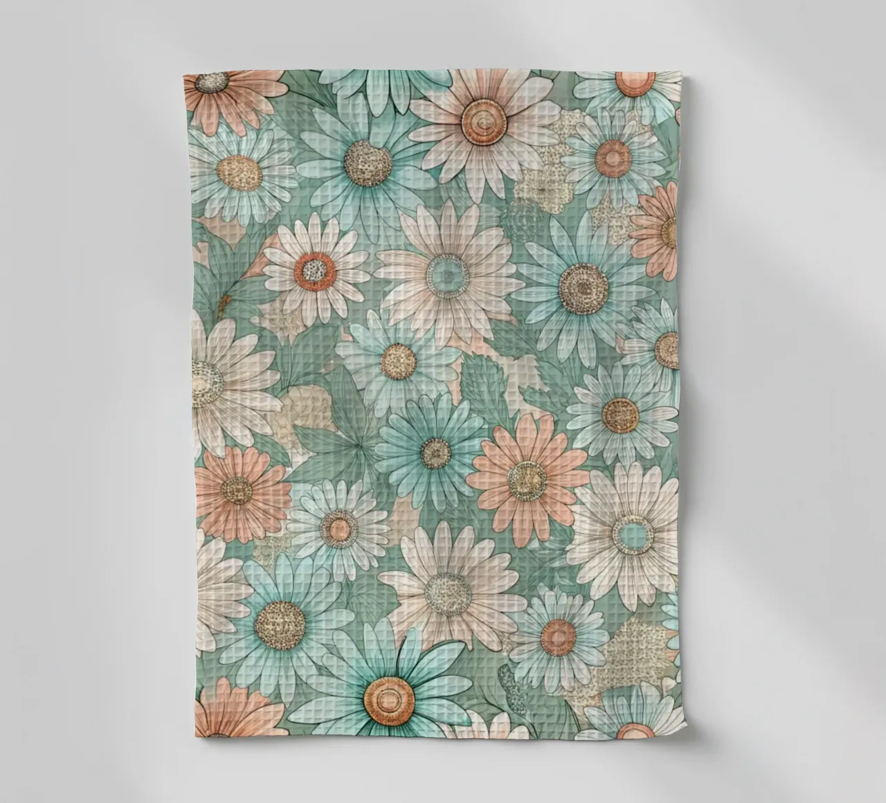 Daisy Reverie canovaccio da cucina da Botanical Pattern House