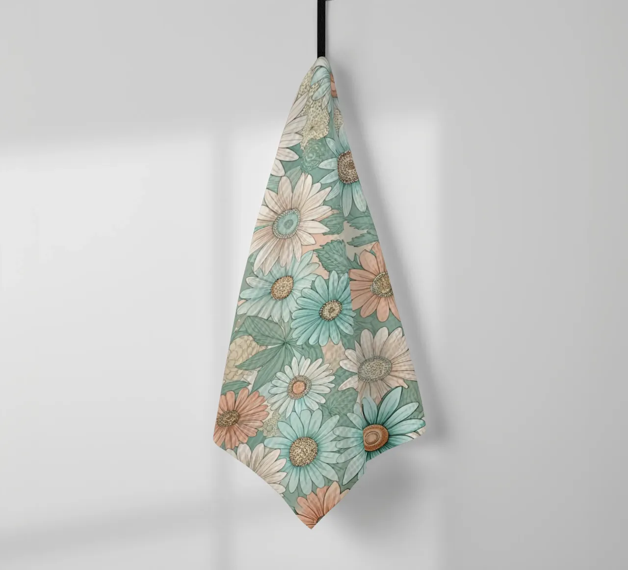 Daisy Reverie canovaccio da cucina da Botanical Pattern House