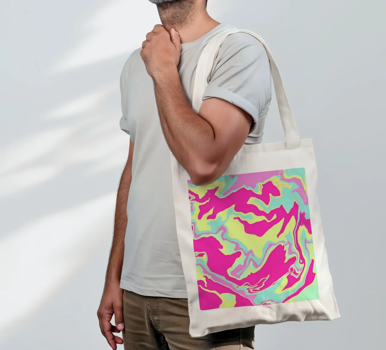 Questo Colore Tho borsa in juta da Kintsugi99