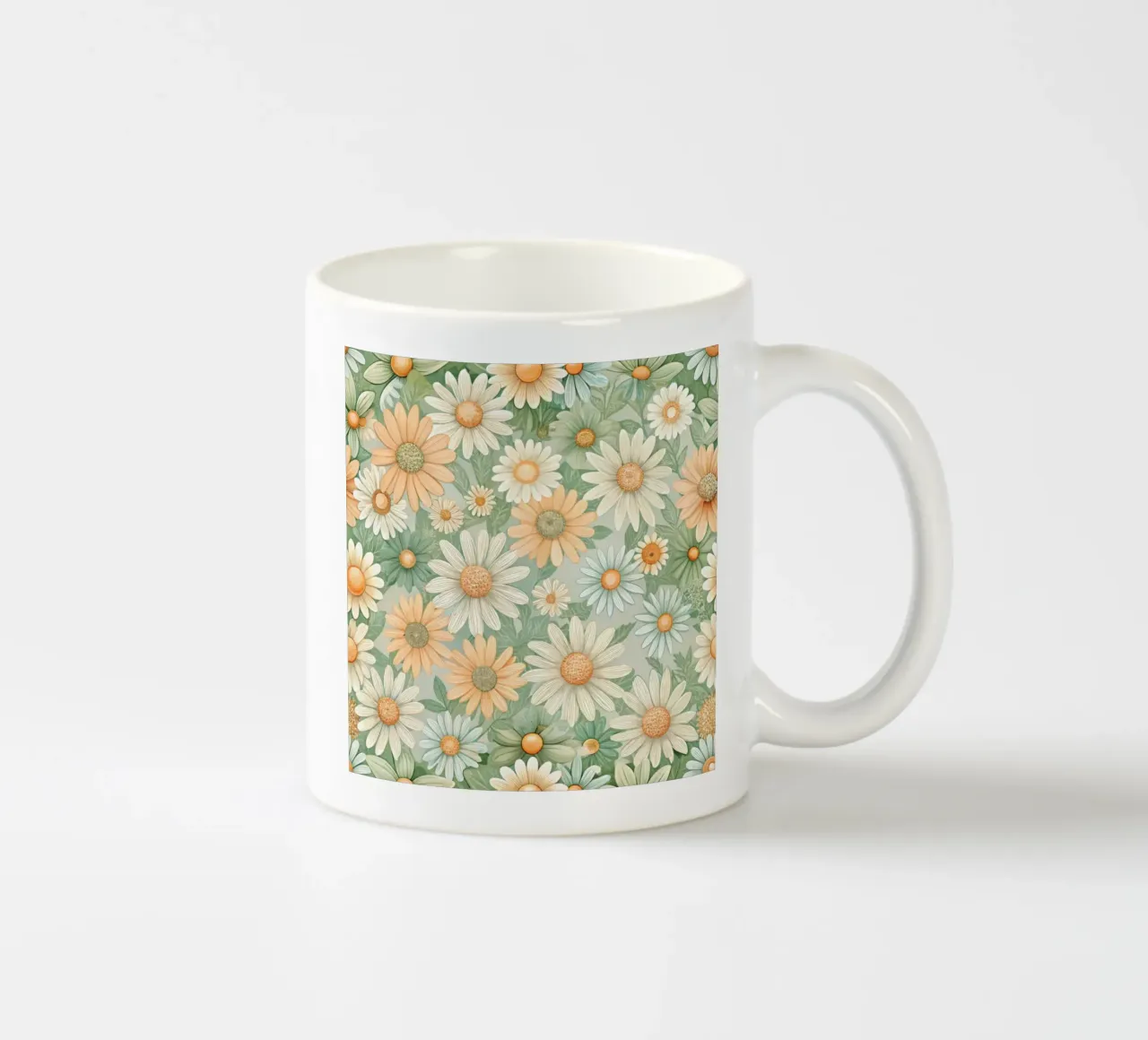 Daisy Reverie tazza in ceramica da Botanical Pattern House