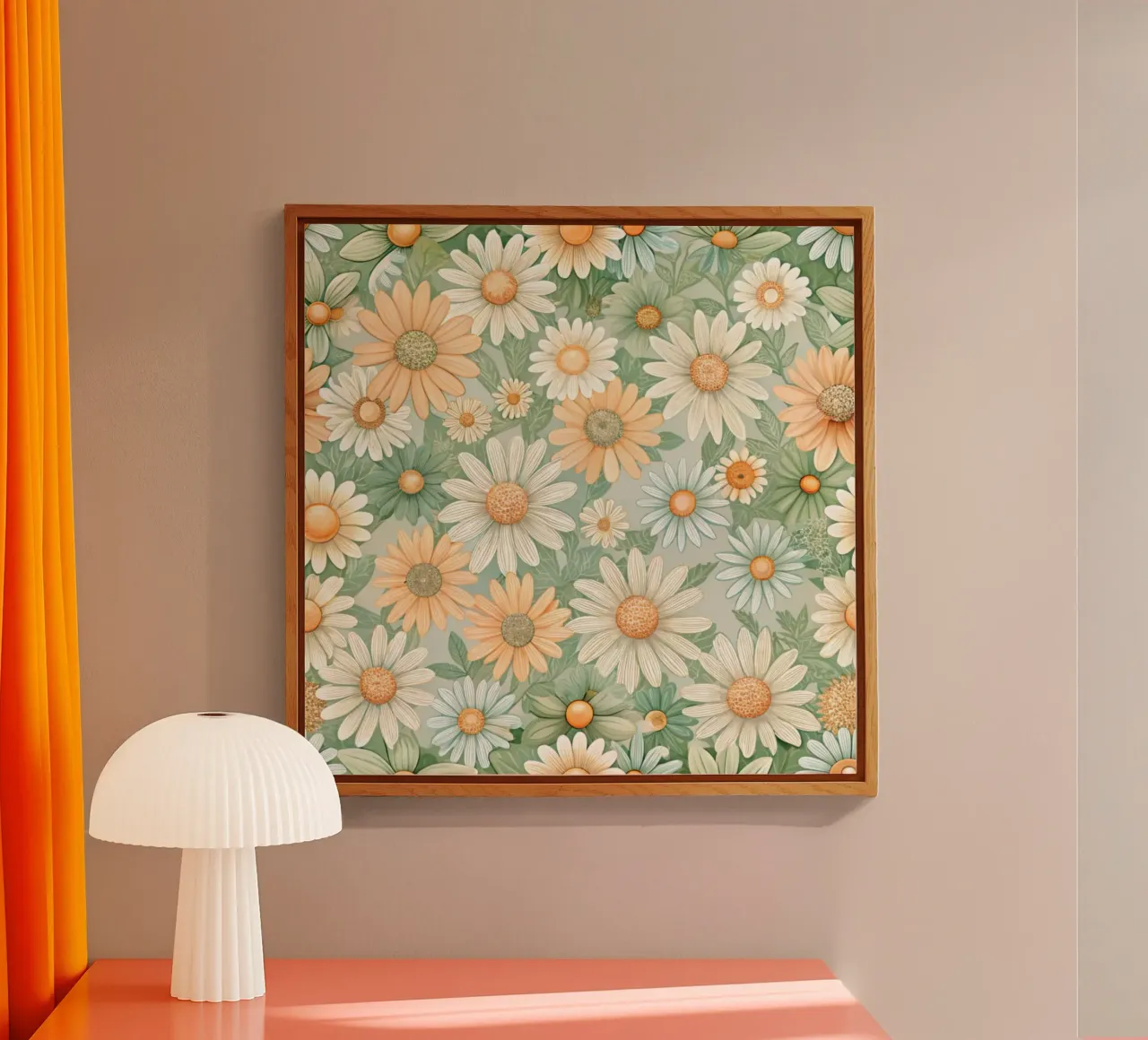 Daisy Reverie plexiglass da Botanical Pattern House