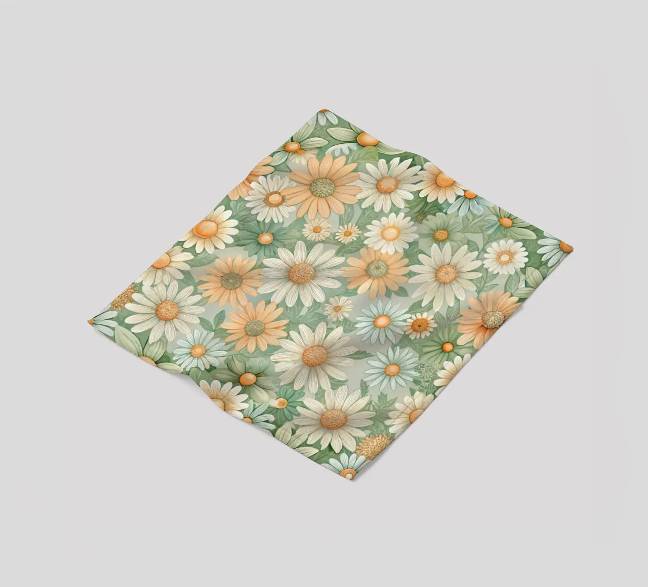 Daisy Reverie coperta in pile da Botanical Pattern House
