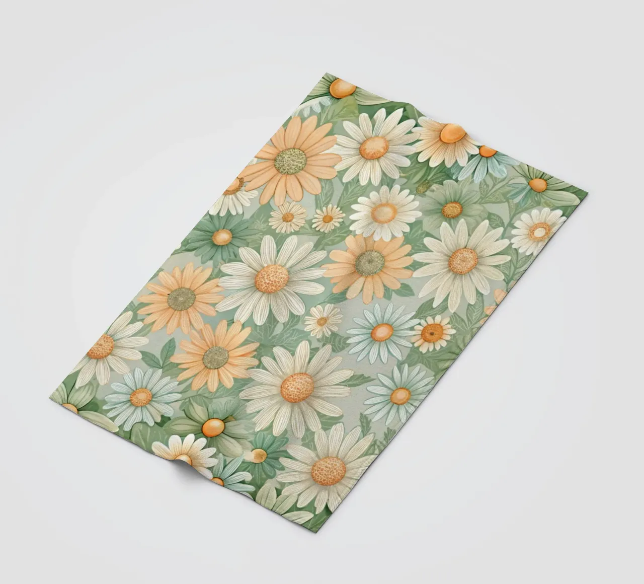 Daisy Reverie coperta in pile da Botanical Pattern House