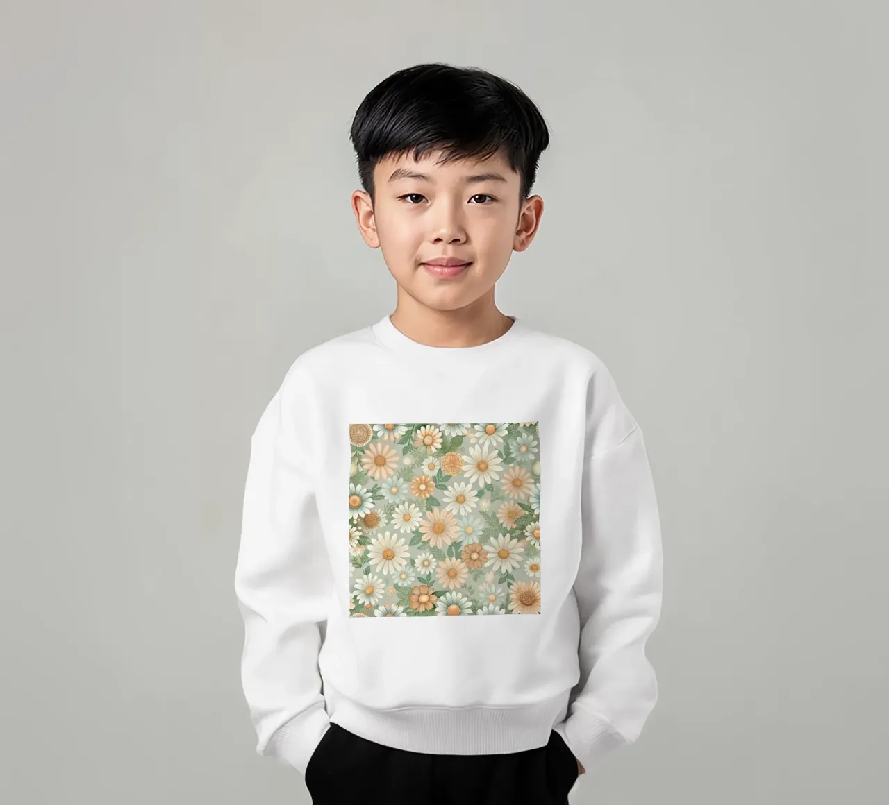 Daisy Reverie felpa bambino da Botanical Pattern House