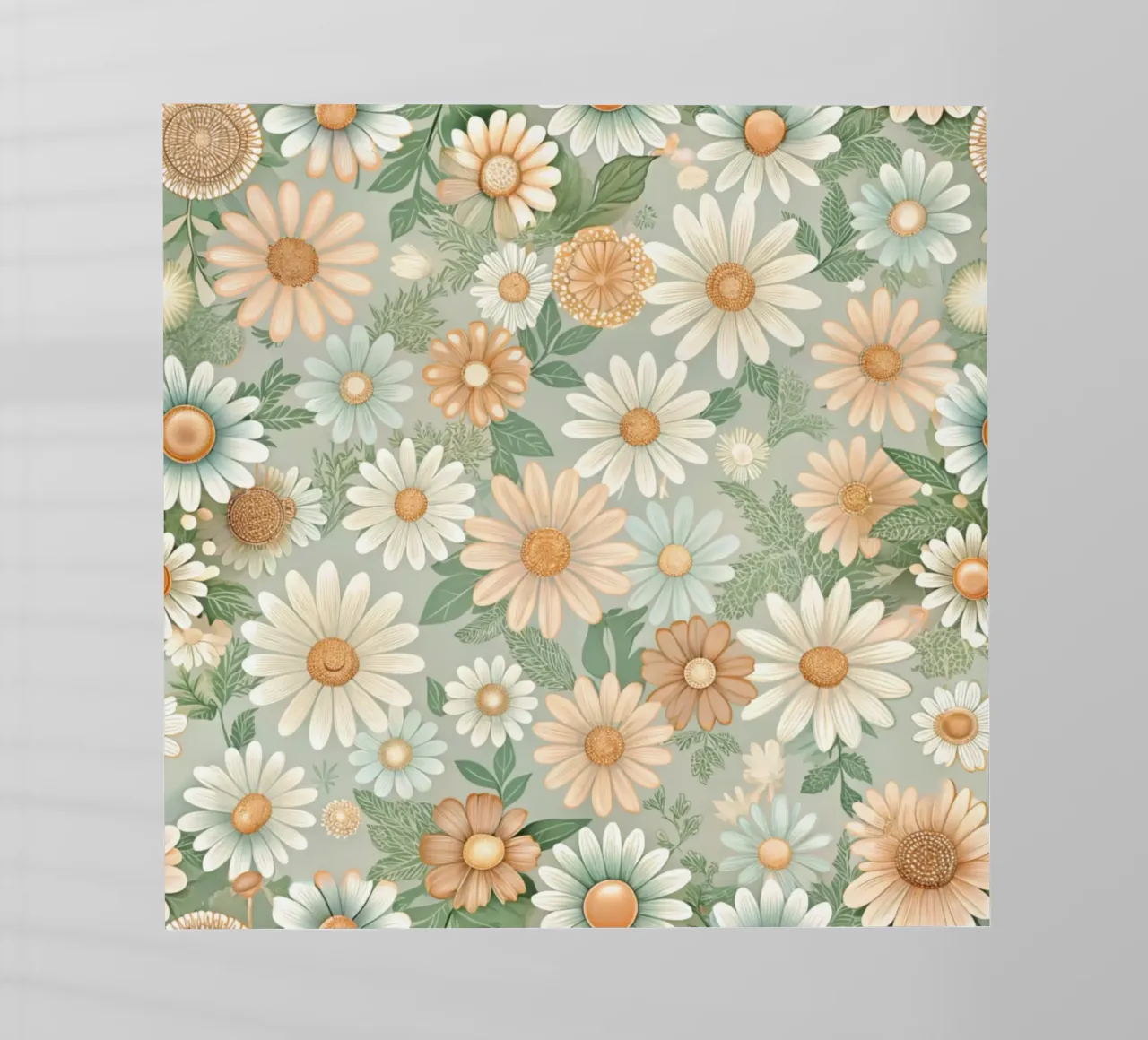 Daisy Reverie pellicola backlit da Botanical Pattern House