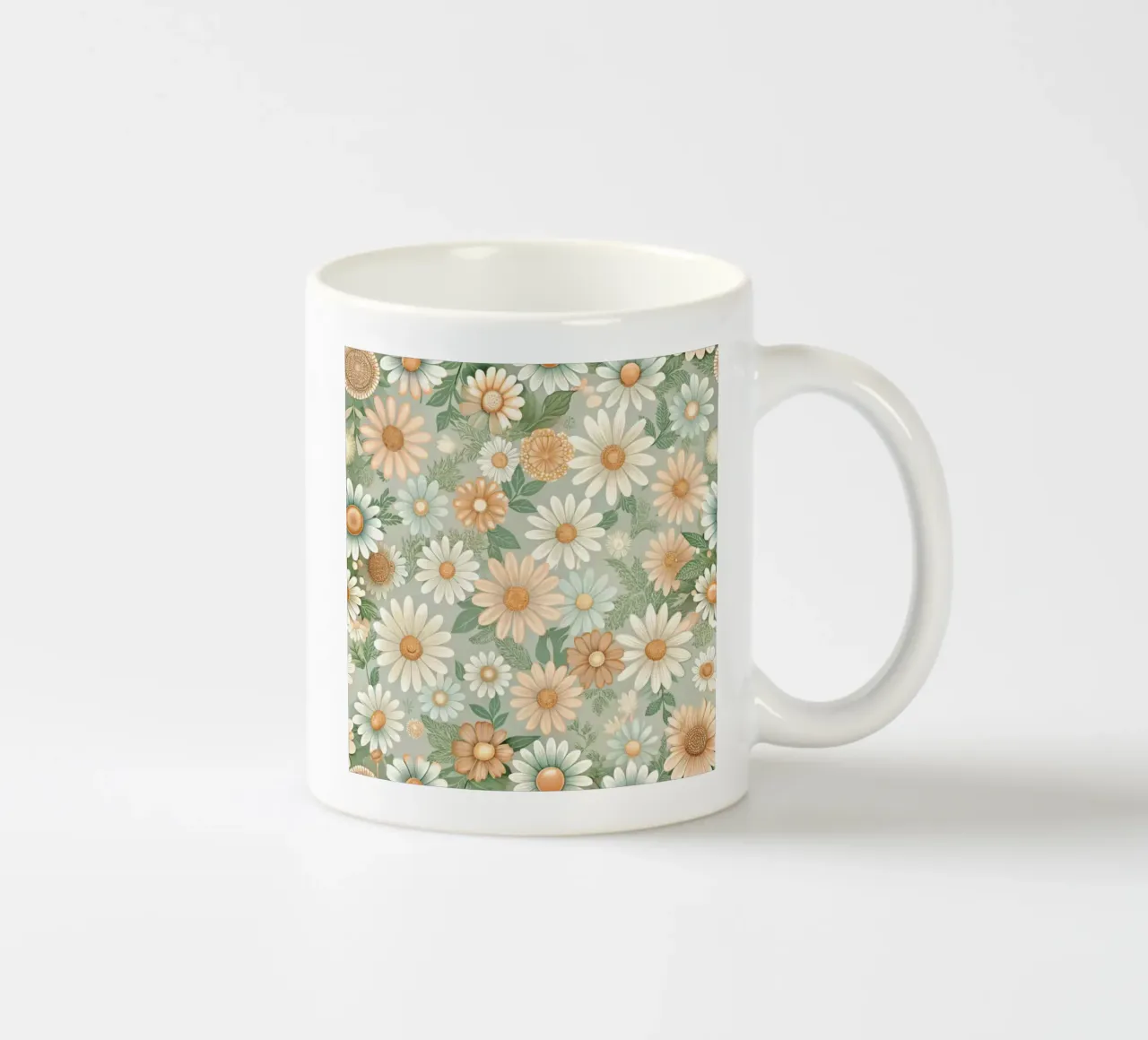 Daisy Reverie tazza in ceramica da Botanical Pattern House