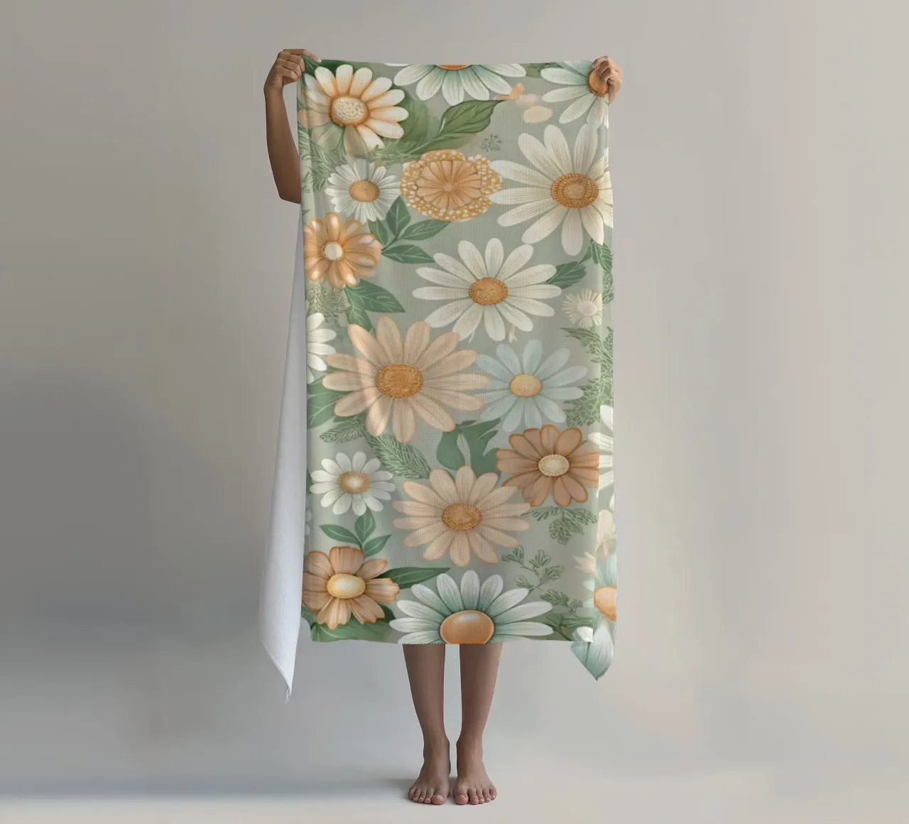 Daisy Reverie telo mare da Botanical Pattern House