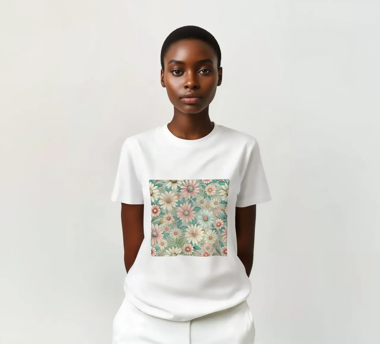 Daisy Reverie t-shirt da Botanical Pattern House