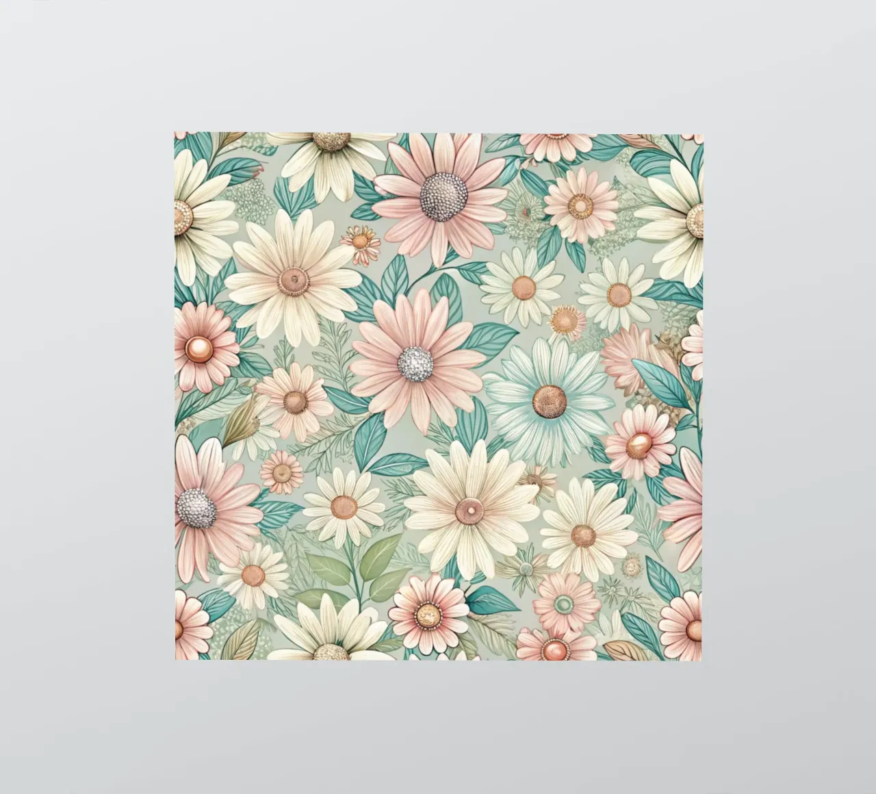 Daisy Reverie adesivo da Botanical Pattern House