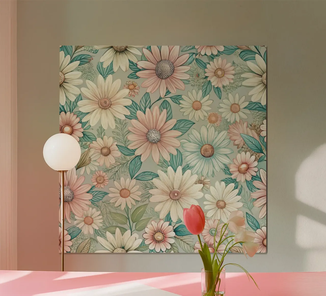 Daisy Reverie poster da Botanical Pattern House