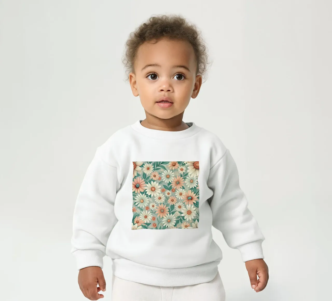Daisy Reverie felpa neonato da Botanical Pattern House