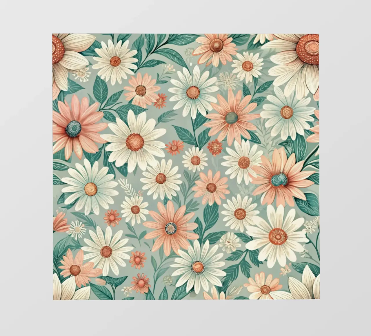 Daisy Reverie pellicola backlit da Botanical Pattern House