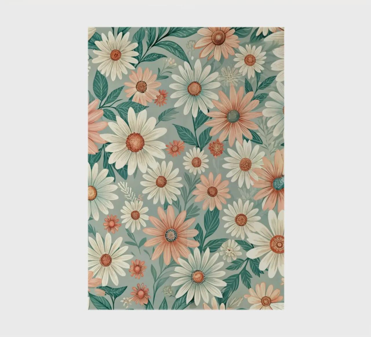 Daisy Reverie notebook by Botanical Pattern House
