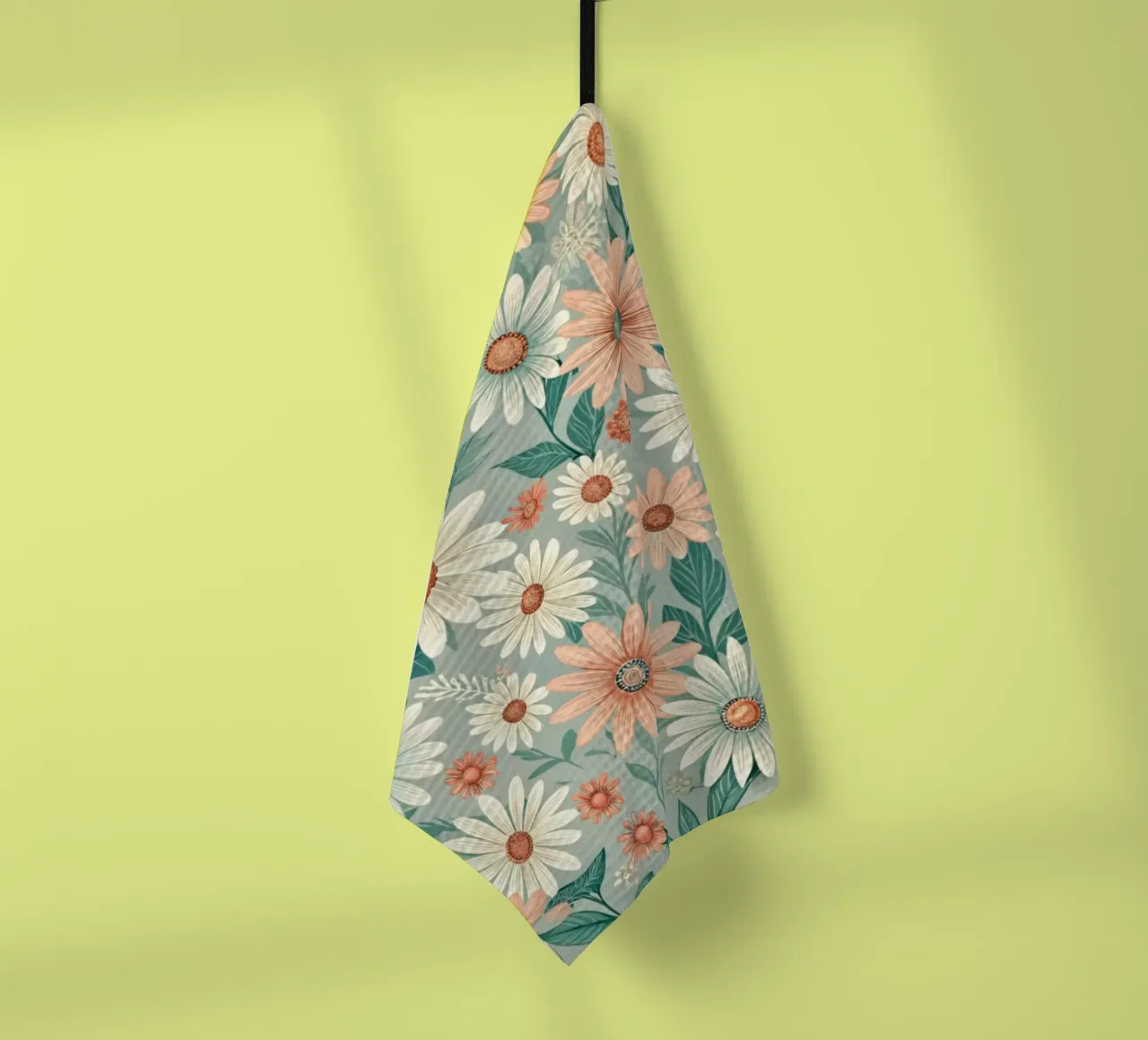 Daisy Reverie canovaccio da cucina da Botanical Pattern House
