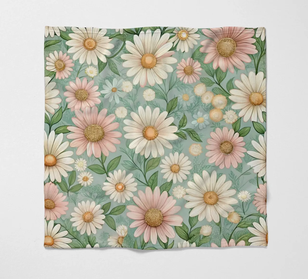 Daisy Reverie coperta in pile da Botanical Pattern House