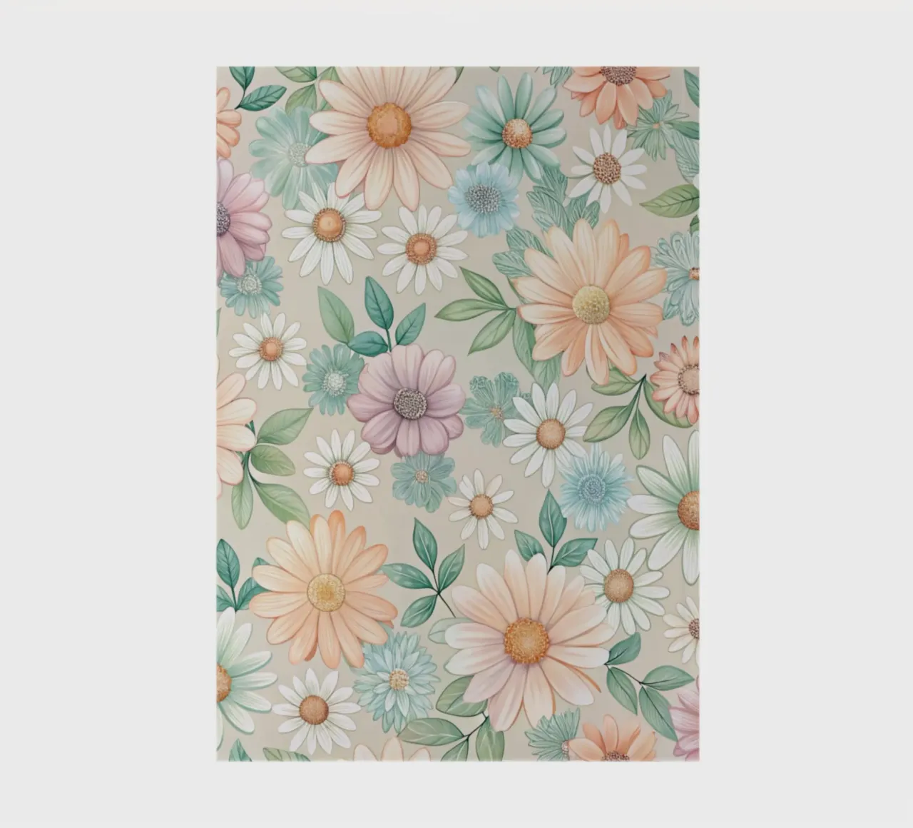 Daisy Reverie notebook by Botanical Pattern House