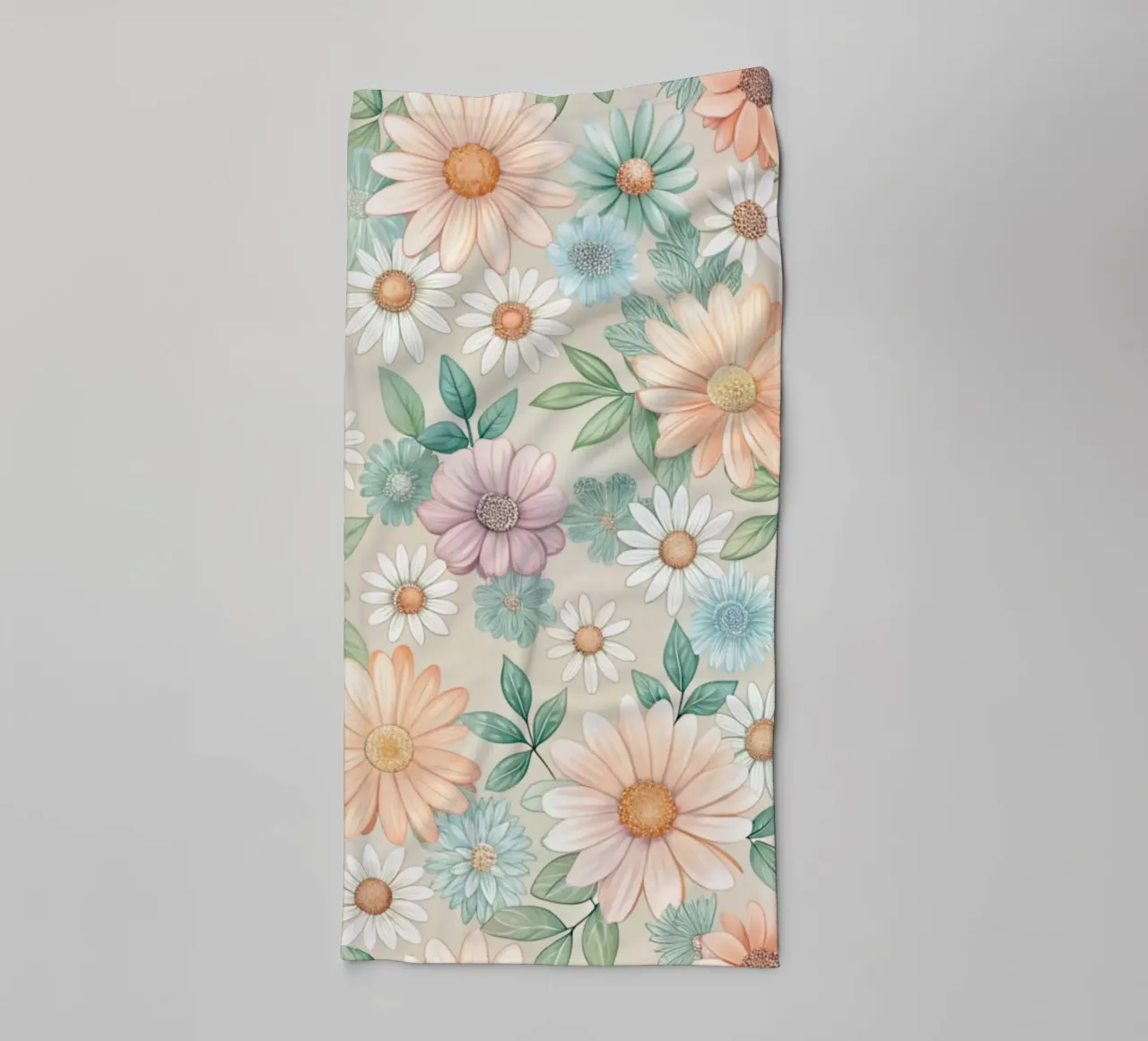 Daisy Reverie asciugamano da bagno da Botanical Pattern House