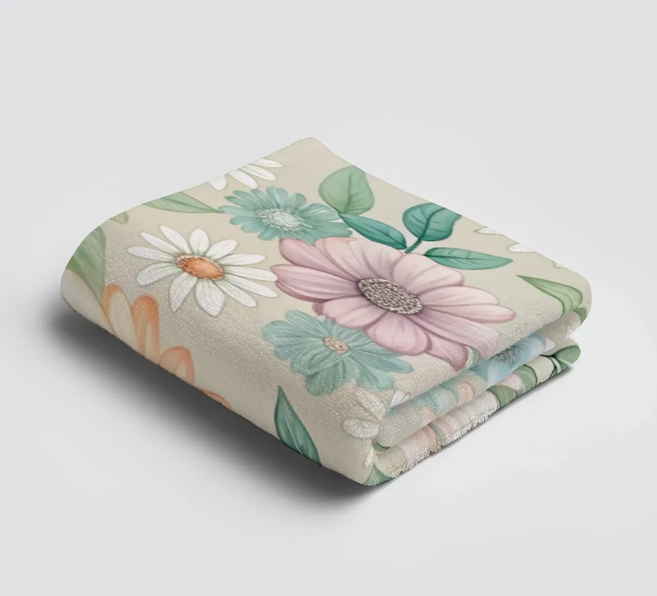 Daisy Reverie asciugamano da bagno da Botanical Pattern House