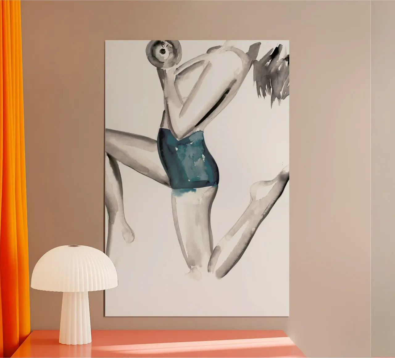 Cake Nr 8 poster con telaio in plastica da Victoria Verbaan