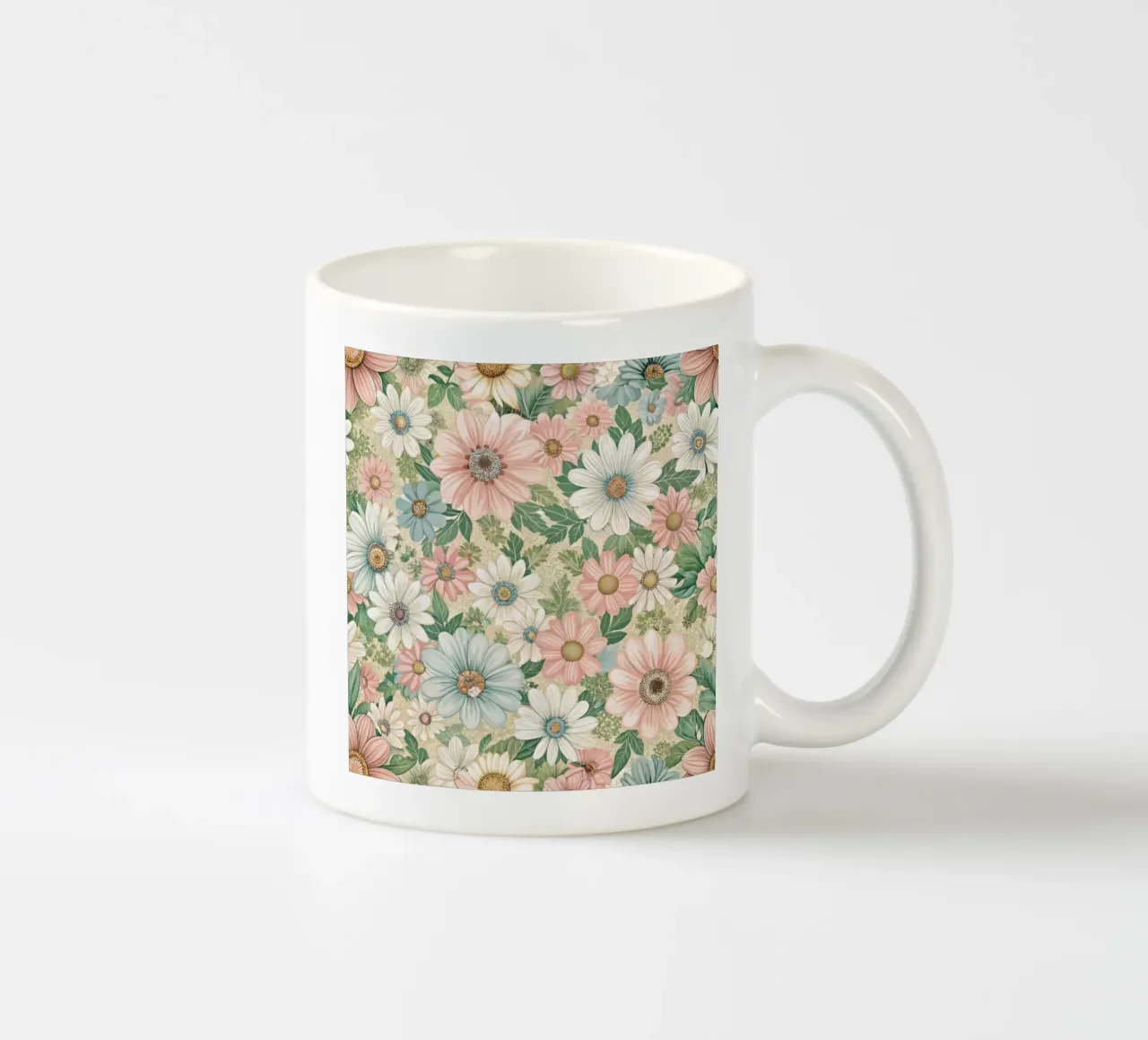 Daisy Reverie tazza in ceramica da Botanical Pattern House