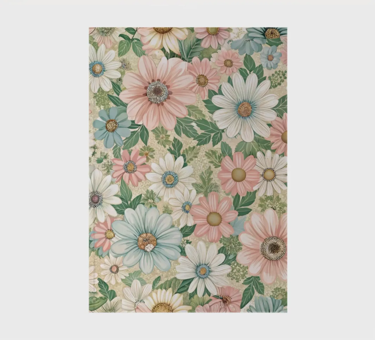 Daisy Reverie notebook by Botanical Pattern House