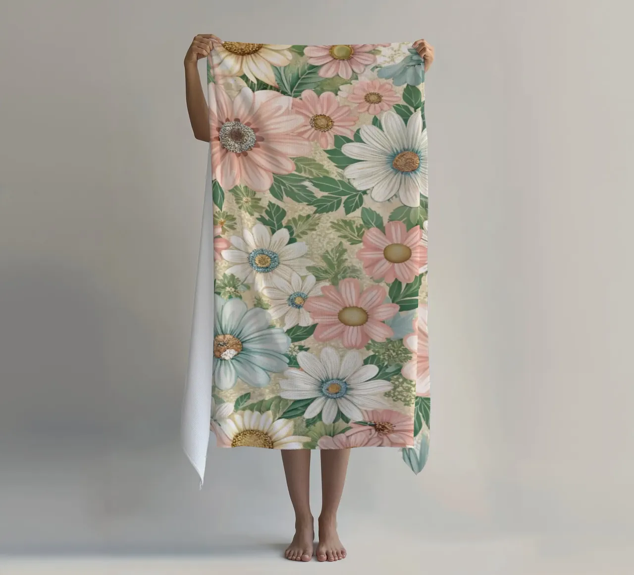 Daisy Reverie telo mare da Botanical Pattern House