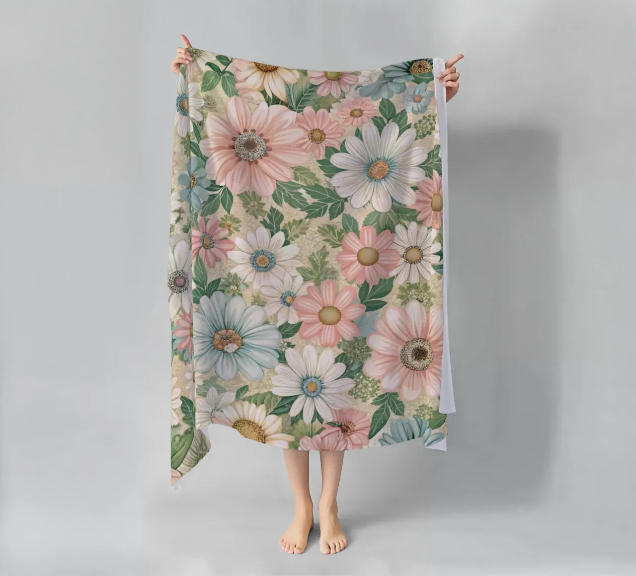 Daisy Reverie telo mare da Botanical Pattern House