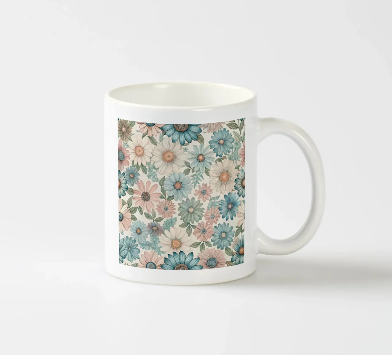 Daisy Reverie tazza in ceramica da Botanical Pattern House