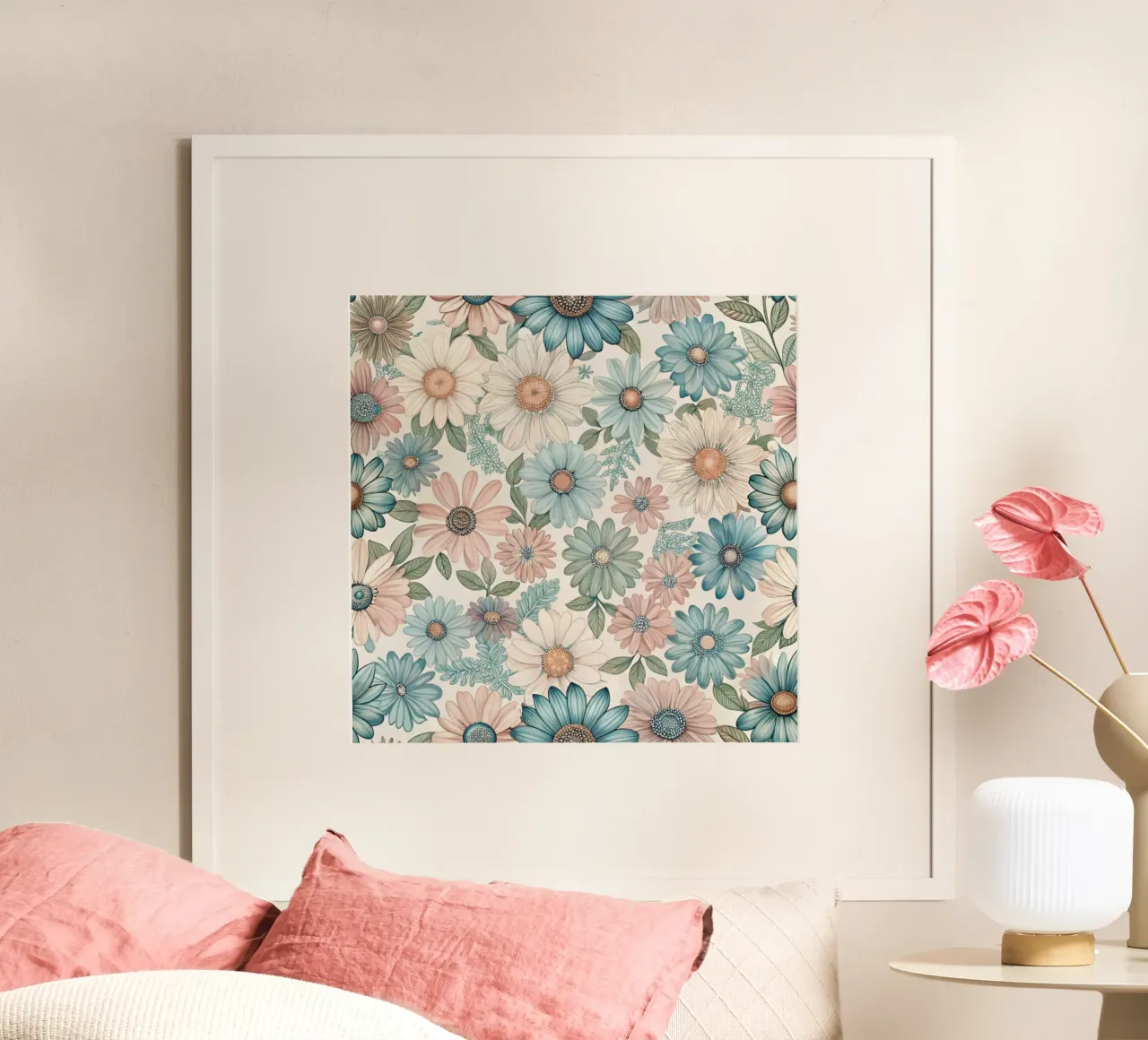 Daisy Reverie poster da Botanical Pattern House
