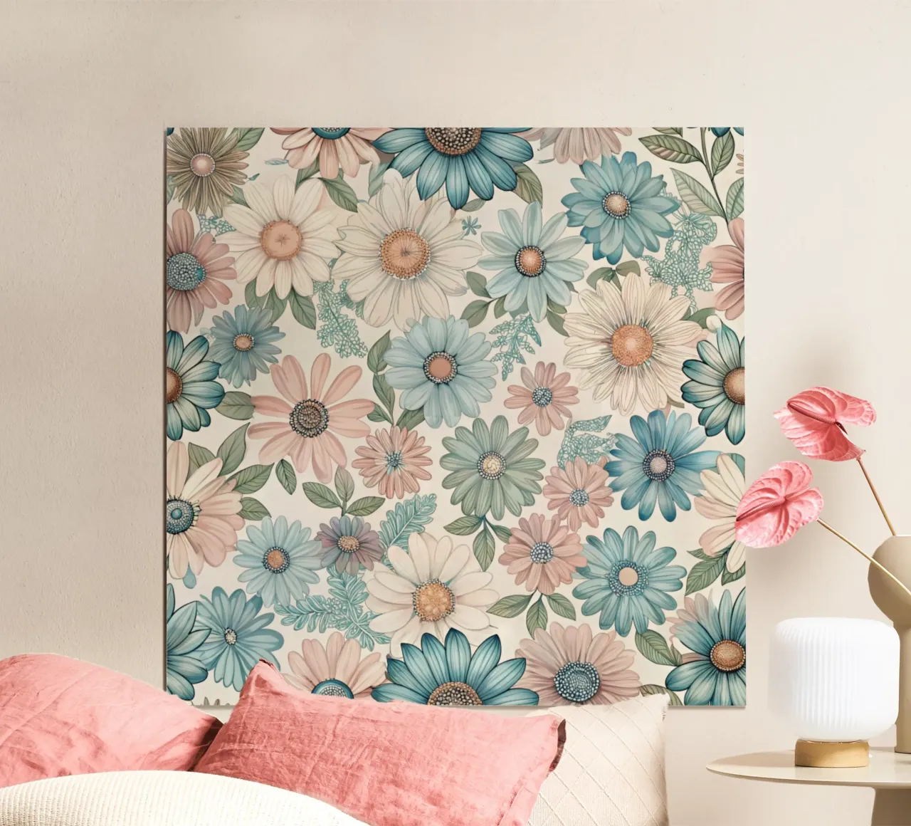 Daisy Reverie poster da Botanical Pattern House