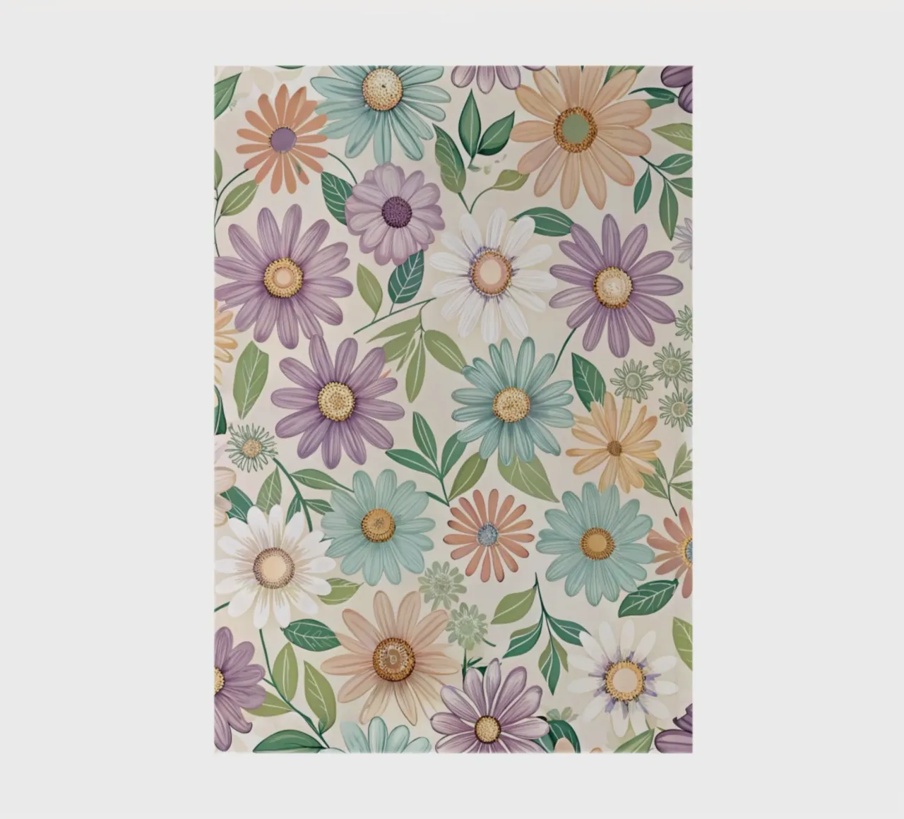 Daisy Reverie notebook by Botanical Pattern House