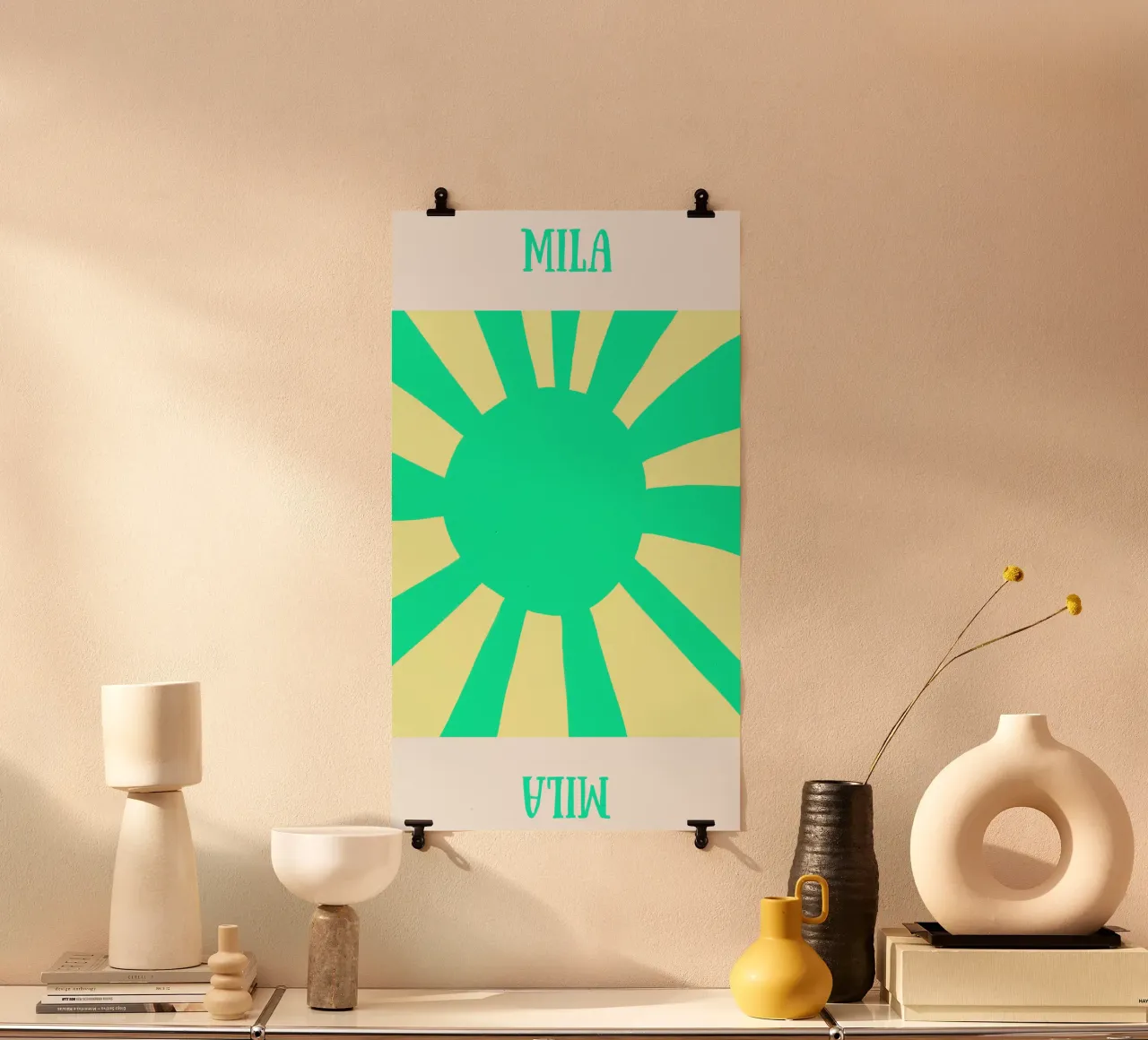 Mila poster da art studio jet