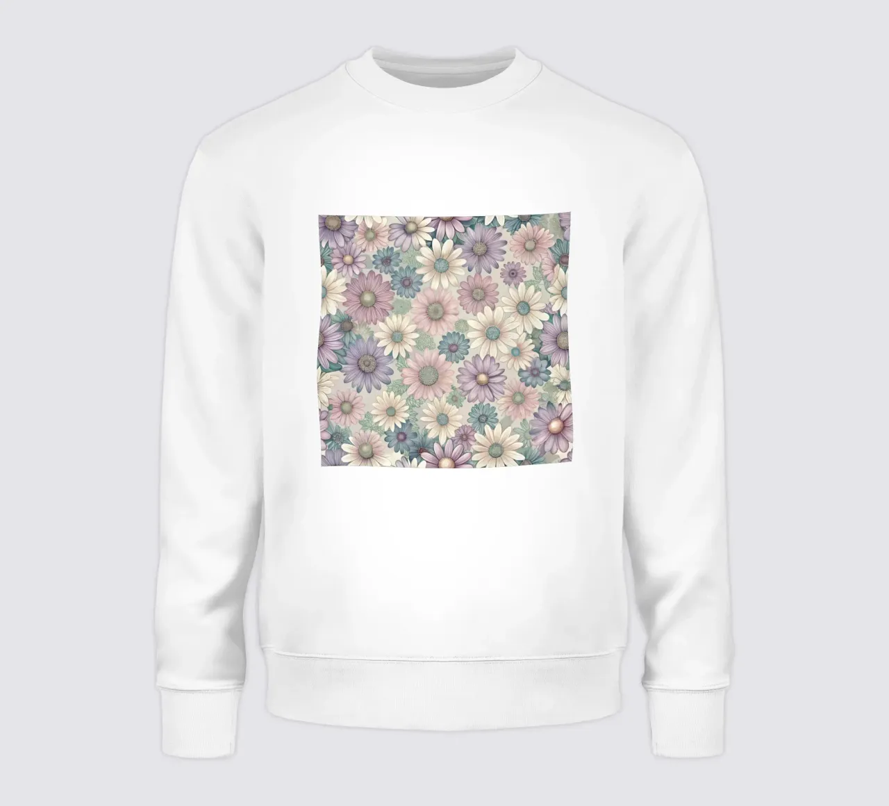 Daisy Reverie felpa da Botanical Pattern House