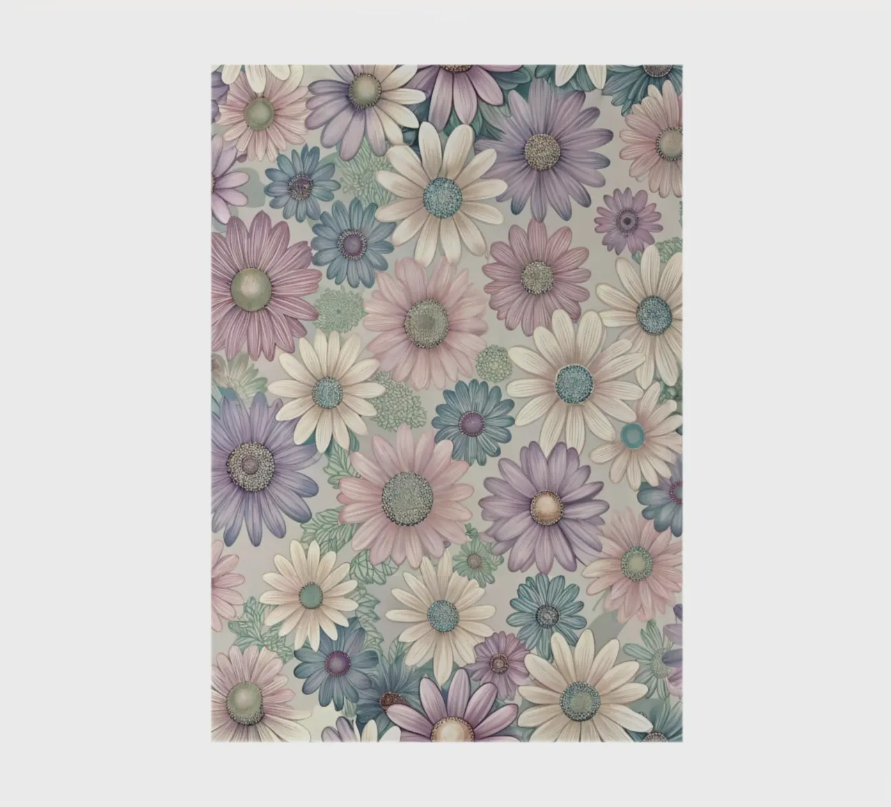 Daisy Reverie notebook by Botanical Pattern House