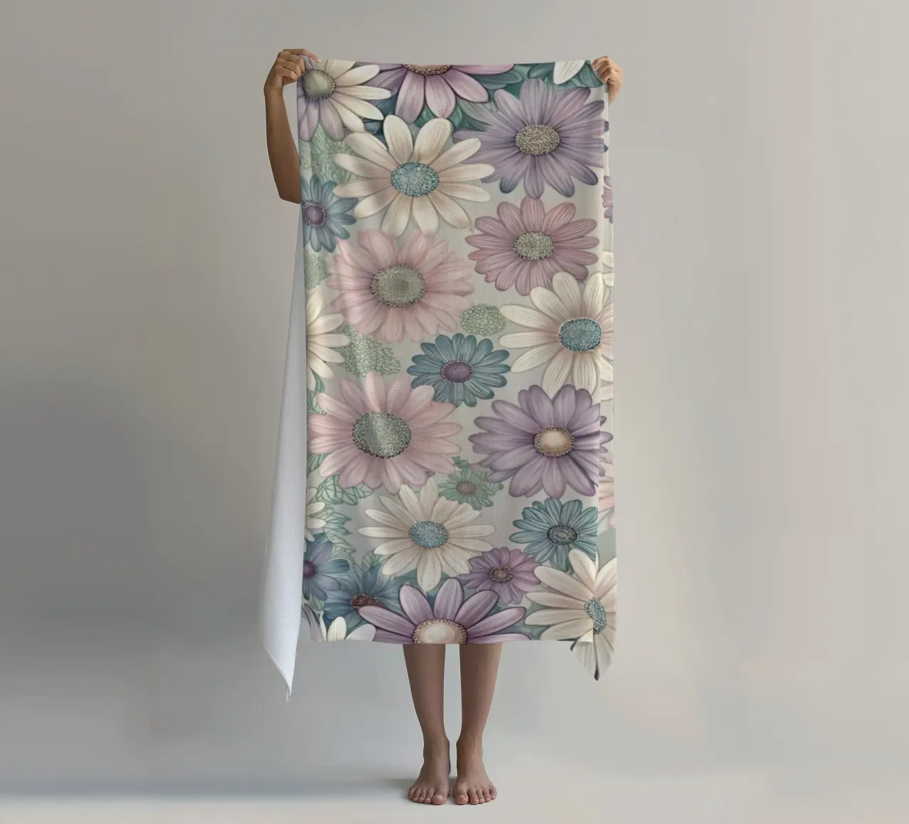 Daisy Reverie telo mare da Botanical Pattern House
