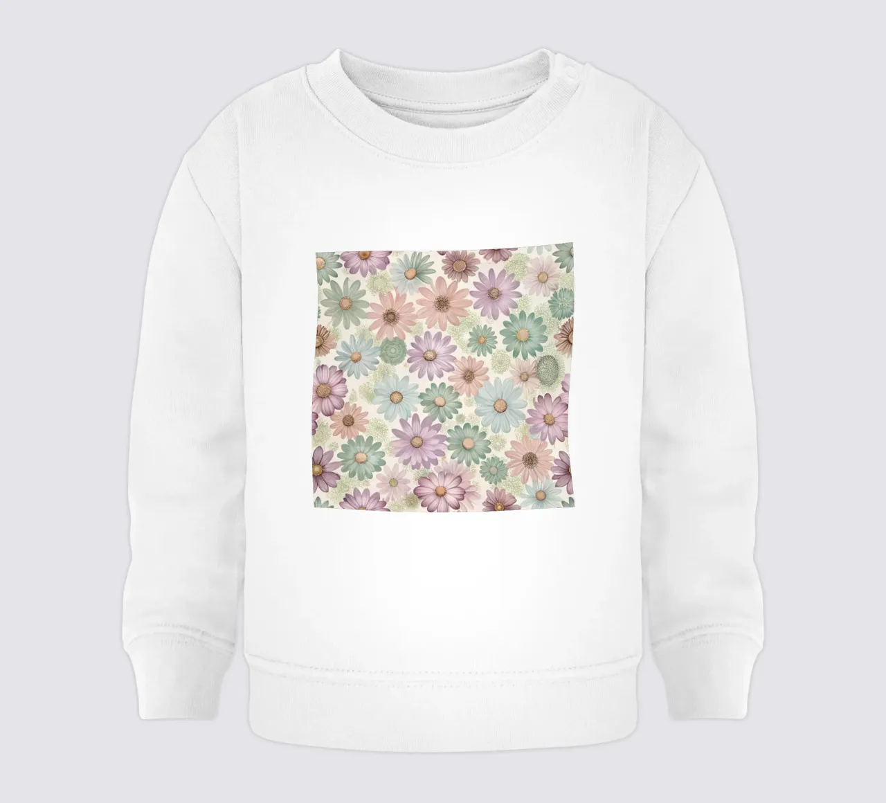 Daisy Reverie felpa neonato da Botanical Pattern House