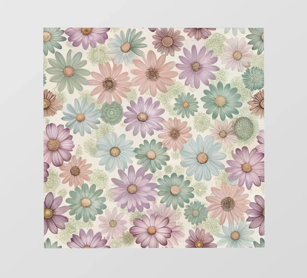 Daisy Reverie pellicola backlit da Botanical Pattern House