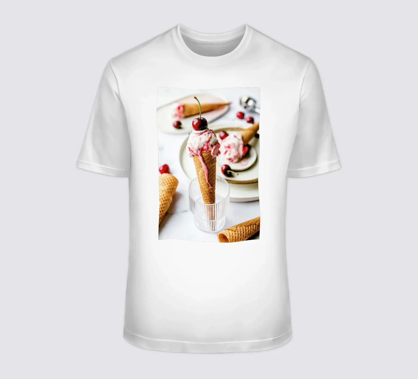 Kirsch Eis t-shirt da Eat this