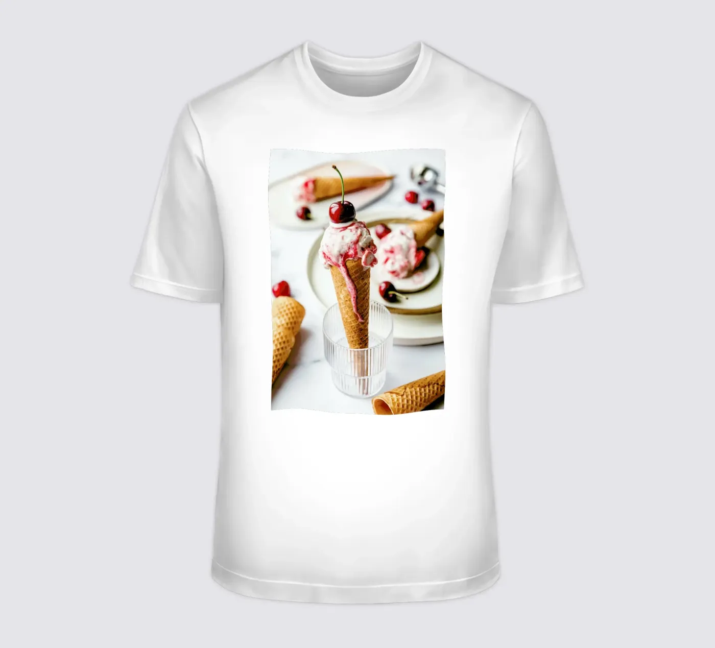 Kirsch Eis t-shirt da Eat this
