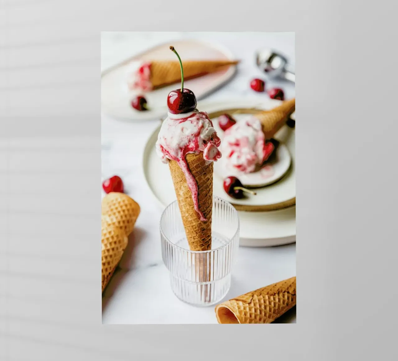 Kirsch Eis pellicola backlit da Eat this