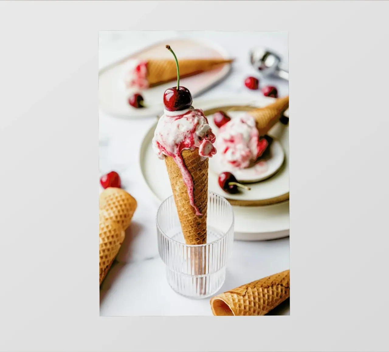 Kirsch Eis pellicola backlit da Eat this