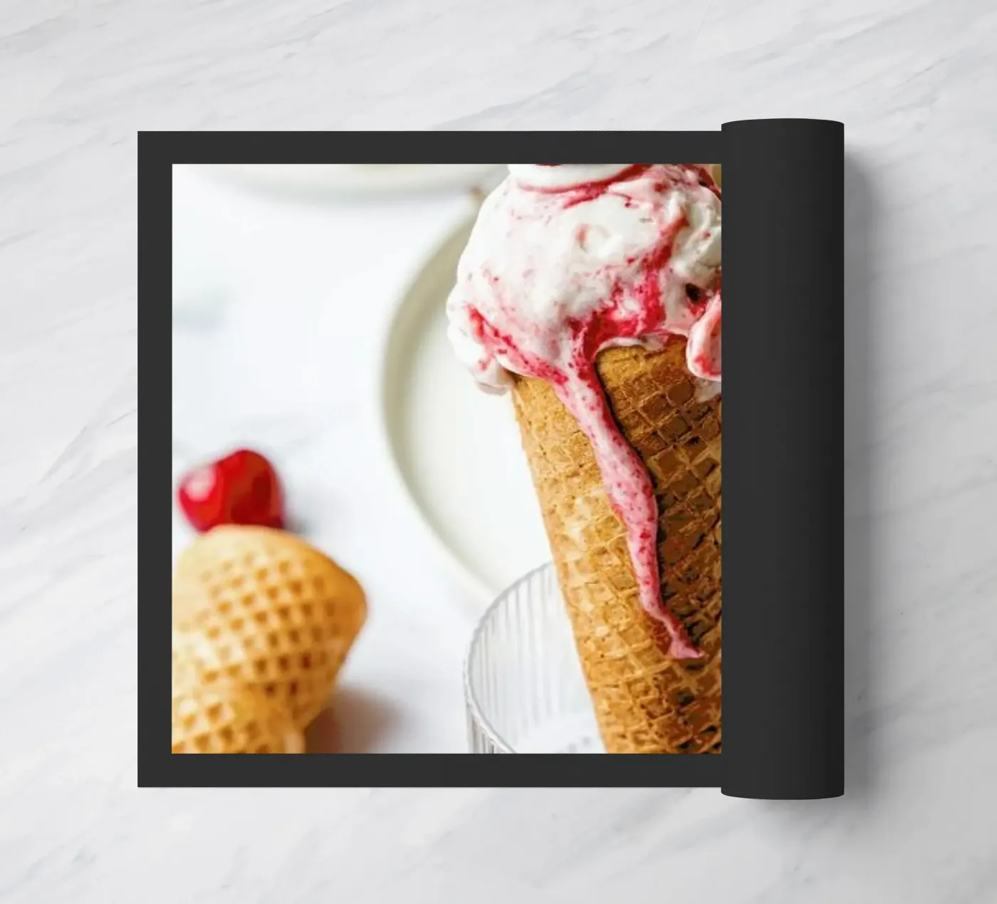 Kirsch Eis deurmat van Eat this