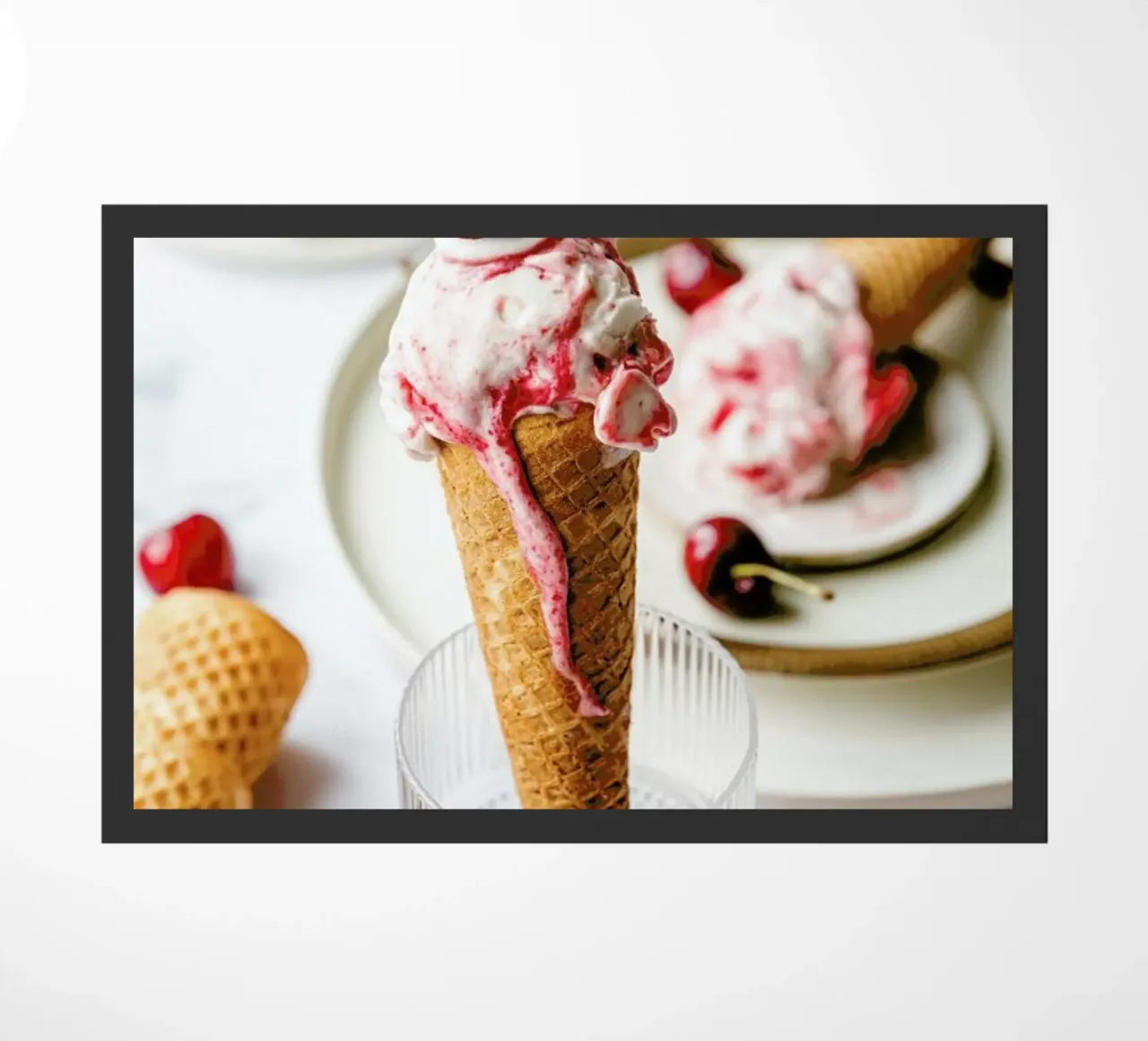 Kirsch Eis zerbino da Eat this