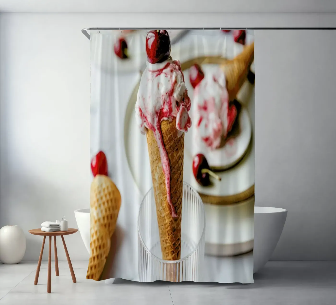 Kirsch Eis tenda da doccia da Eat this