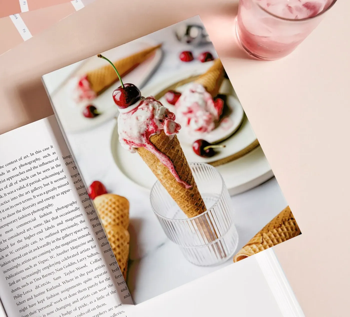 Kirsch Eis notebook by Eat this