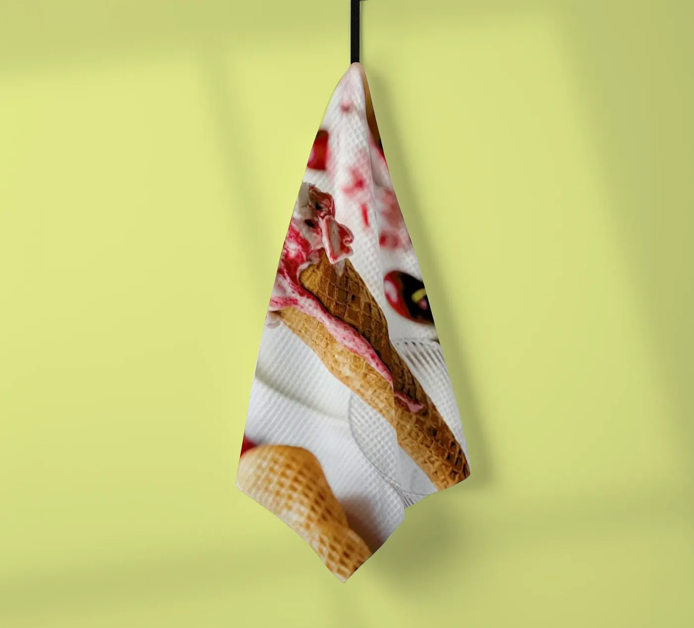 Kirsch Eis Geschirrtuch von Eat this