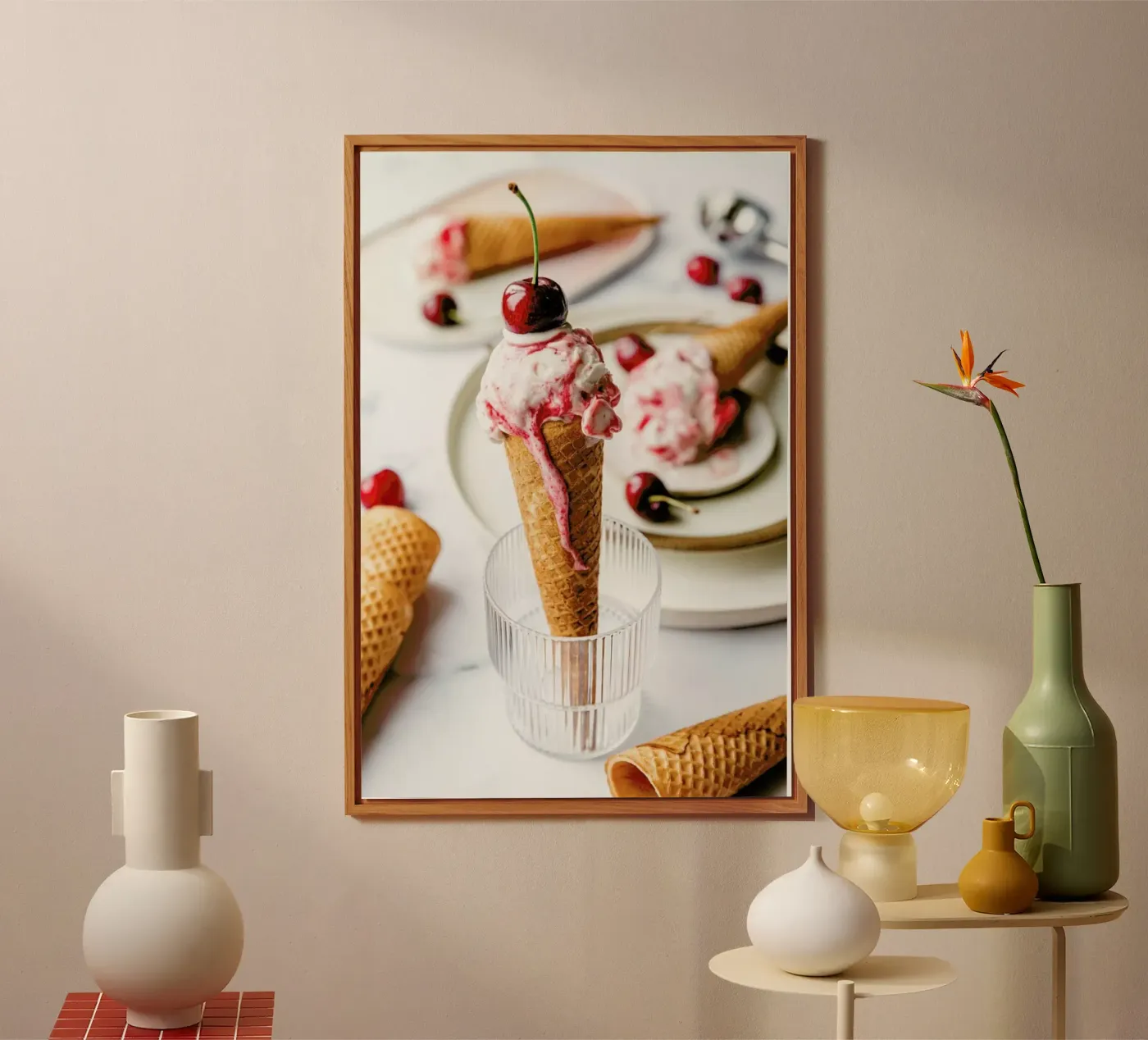 Kirsch Eis alluminio dibond da Eat this