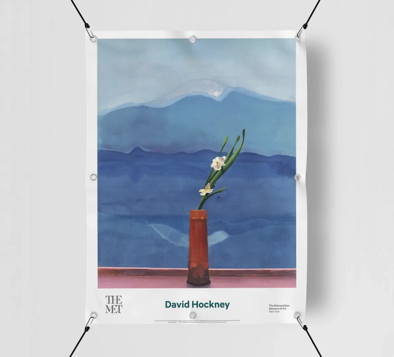 monte fuji e fiori telo in pvc da khanrosie